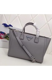 Prada Concept Leather handbag 1BA183 grey HV09646XW58