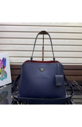 Prada Matinee handbag 1BA249 Blue HV01893bm74