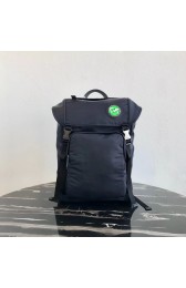Prada Re-Nylon backpack 2VZ135 black&green HV08848uZ84