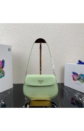Prada Saffiano leather shoulder bag 2BD311 green HV00879yx89