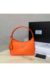 Quality Prada Re-Edition 2000 nylon mini-bag 1NE515 orange HV04744Vu63