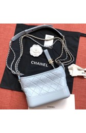 Replica Chanel gabrielle small hobo bag A91810 light blue HV03685Sf59