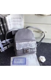 Replica Chanel Original Bead piece knapsack 56988 grey HV10117TN94