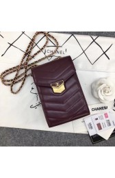 Replica Chanel Original Clutch with Chain A81226 Calfskin & Gold-Tone Metal A81226 Burgundy HV00299iu55