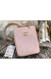 Replica Chanel Original Small Sheepskin camera bag AS1753 pink HV03947ui32