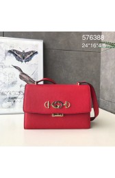 Replica Gucci GG Leather Shoulder Bag A576388 red HV00963ED66