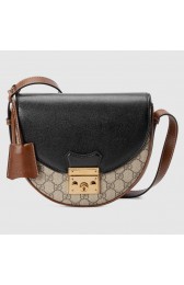Replica Gucci Padlock small shoulder bag 644524 black HV09099SV68