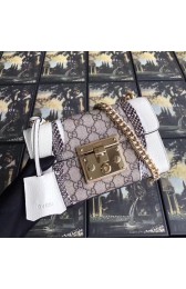Replica Gucci Padlock snakeskin small shoulder bag 432182 white HV00787Hd81