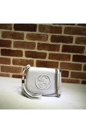Replica Gucci Soho mini Shoulder Bag 323190 white HV09387TN94
