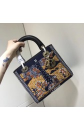 Replica LADY DIOR embroidered cattle leather M0565-7 HV03912TN94