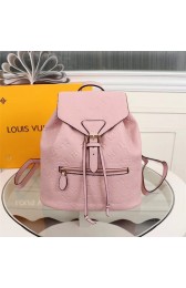 Replica Louis Vuitton Monogram Empreinte Calf Leather Backpack M43431 pink HV05303iF91