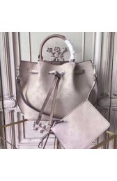 Replica Louis Vuitton Original Mahina Leather GIROLATA M54401 grey HV02977Hd81