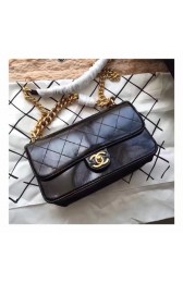 Replica Newest Chanel Flap Shoulder Bag 33564 Black HV03926it96