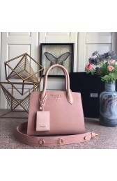 Top Prada Bibliotheque Handbag in Calf Leather 1BA156 Pink HV10570yq38