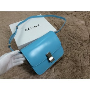 2015 Celine Classic retro original leather 11042 blue HV03327fc78