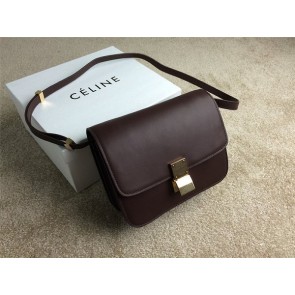 2015 Celine Classic retro original leather 11042 burgundy HV07393zS17