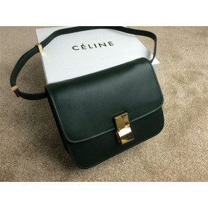 2015 Celine Classic retro original leather 11042 dark green HV00584lk46