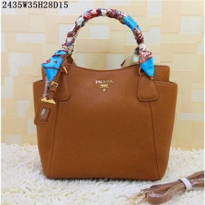 2015 Prada new models shopping bag 2435 naturals HV06099fw56
