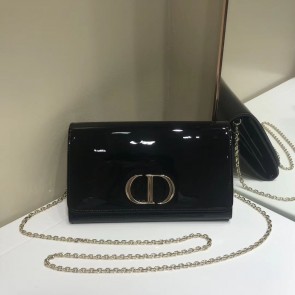 AAA 1:1 Dior leather Clutch bag M9205 black HV01876vi59