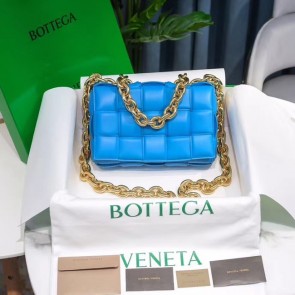 AAAAA Bottega Veneta THE CHAIN CASSETTE Expedited Delivery 631421 blue HV08601Qa67