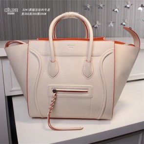 Celine luggage phantom original leather bags 3341 light pink HV10174Jz48