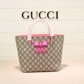 Fake Gucci GG new fabric tote bag 410812 pink HV05858Hj78