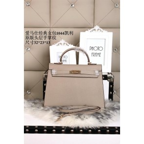 Hermes epsom leather kelly Tote Bag 1044 gray HV01350kC27