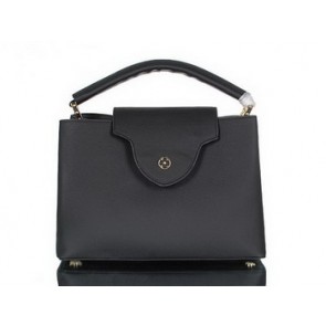 High Quality Imitation Louis Vuitton Elegant Capucines Bag MM M48868 Black HV01270wn47