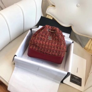 Imitation CHANEL GABRIELLE Small Backpack A94485 red HV04702Ug88
