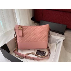 Knockoff Chanel gabrielle hobo bag A93824 pink HV05840Ez66