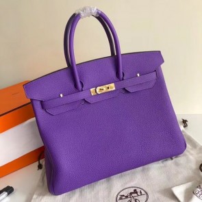 Knockoff Hermes Birkin Bag Original Leather 17825 purple HV11548eF76
