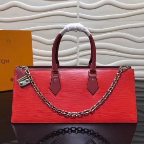 Louis Vuitton SAC TRICOT Epi Leather M52805 red HV01887Rk60