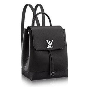 Louis Vuitton Soft Calf Leather Lockme Backpack M41815 Noi HV04953UW57