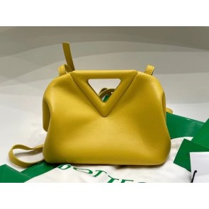 Luxury Bottega Veneta Top Handle Bags point 658476 yellow HV03427bE46