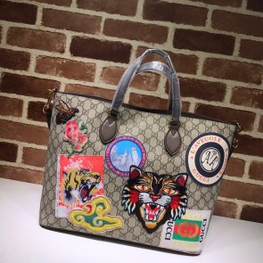 Quality Gucci Canvas Tote Bag 474085 brown HV08394Vu63