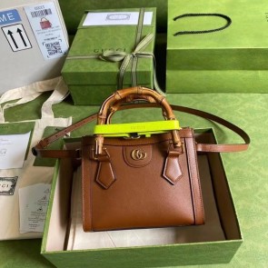 Replica AAA Gucci Diana mini tote bag 655661 brown HV03344of41