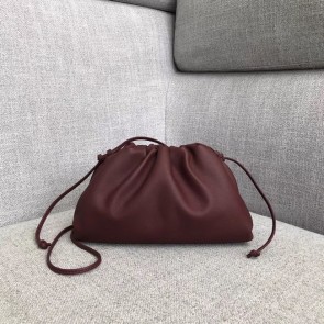 Replica Bottega Veneta Sheepskin Handble Bag Shoulder Bag 1189 Crimson HV00267EO56