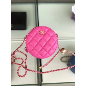 Replica Chanel Original mini Sheepskin bag AS1449 rose HV06121AP18