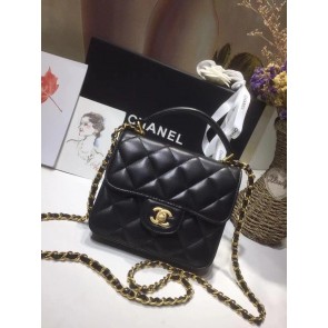 Replica Chanel small tote bag 8817 black HV08283UD97