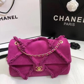 Replica Fashion Chanel Flap Bag Original Chamois AS1502 rose HV07937HM85