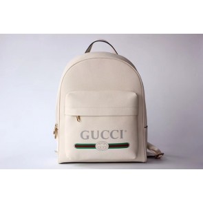 Replica Gucci Print leather backpack 547834 off-white HV10851Xe44