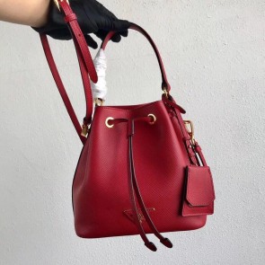 Replica Prada Galleria Saffiano Leather Bag 1BE032 Red HV08763Yn66