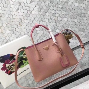 Replica prada medium saffiano lux tote original leather bag bn2755 pink HV00065sA83