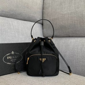 Replica Prada Re-Edition nylon Tote bag 81166 black HV09960ec82