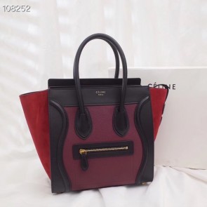 Replica Top Celine Luggage Boston Tote Bags All Calfskin Leather C0189-1 HV08559ll80