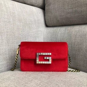 Replica Top Gucci Shoulder bag with Square G 544242 red HV05013Vx24