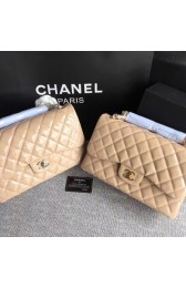 AAAAA Imitation Chanel Classic Flap Bag original Patent Leather 1113 apricot HV11941Sy67