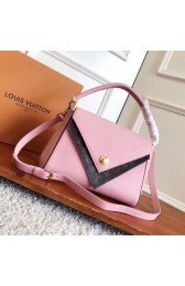 AAAAA Knockoff Louis Vuitton original leather DOUBLE V M54339 pink HV04869Pg26