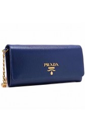 AAAAA Prada Calfskin Leather Shoulder Bag 1BP290 dark blue HV00571Qa67