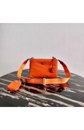 AAAAA Prada Nylon Re-Edition 2000 Shoulder Bag 1BH046 orange HV01247aM93